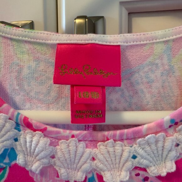 Girls Little Lilly Classic Shift Dress - Picture 3 of 3